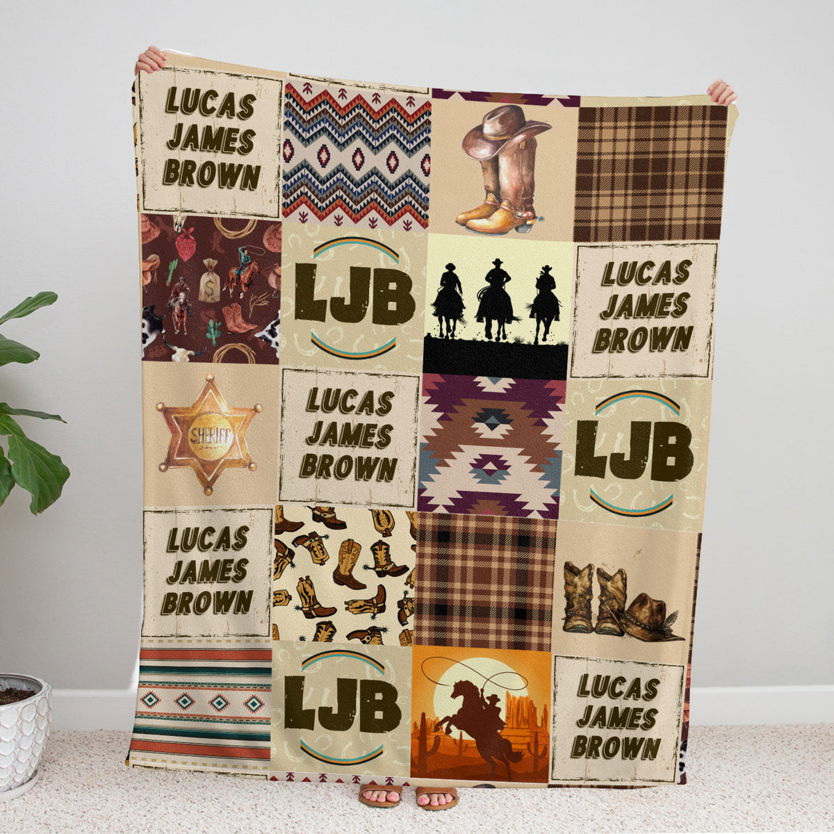 Personalized Baby Blankets for Boys Girls, Baby Boy Stuff, Custom Baby Blankets Name Fleece Blankets for Infant Newborn Son Daughter