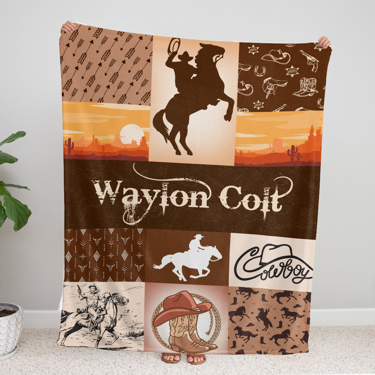 Personalized Baby Blankets for Boys Girls, Baby Boy Stuff, Custom Baby Blankets Name Fleece Blankets for Son Daughter Newborn Infant