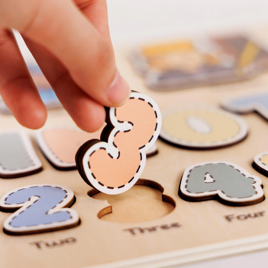 Personalized Wooden Puzzle Cute Baby Future Profession , Birthday Gift For Kids, Wooden Toddler Toys