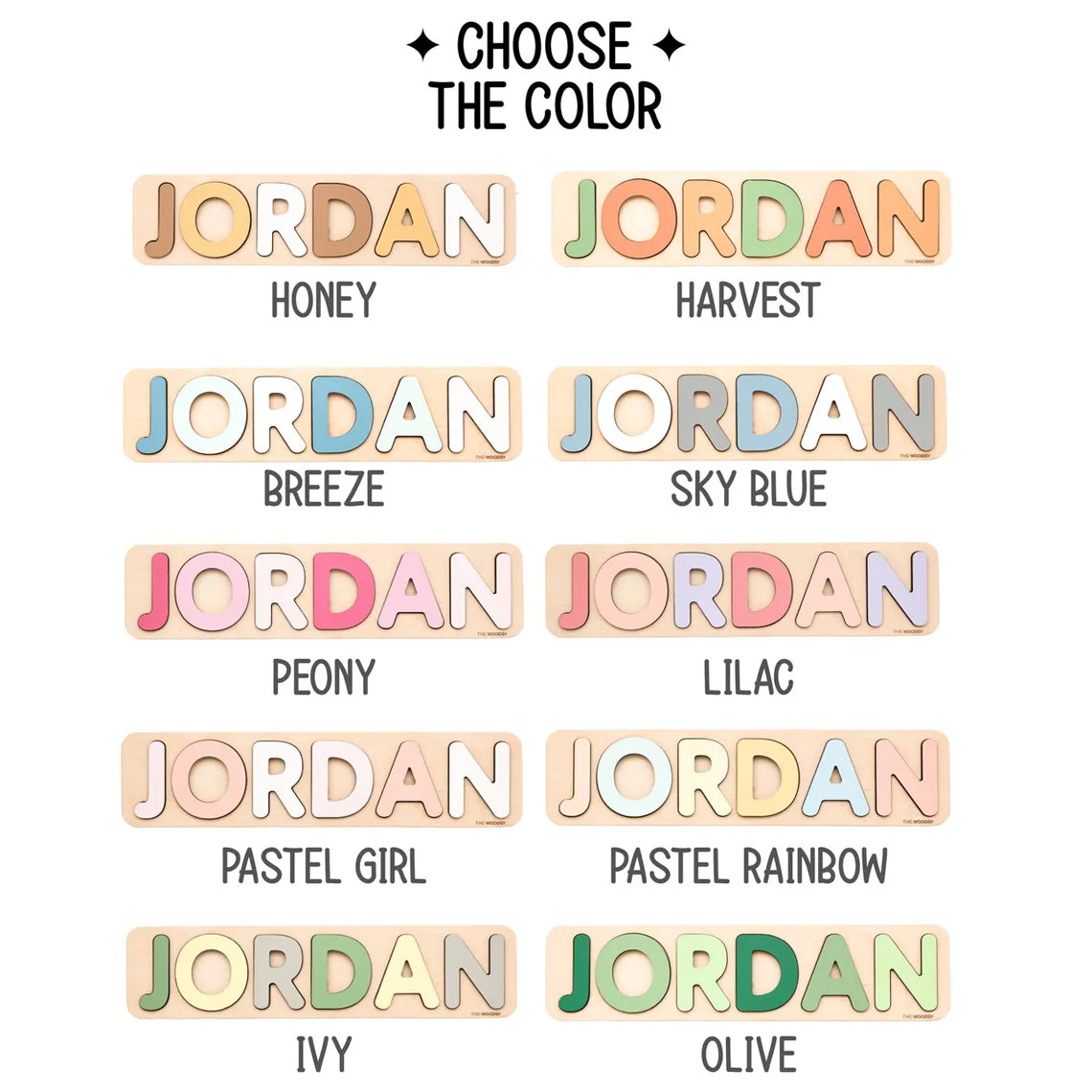 Wooden Name Puzzle. Personalized Name Puzzle. Custom Gifts for Kids, First Birthday Gifts, Wooden Toys for Baby, Toddler Gift