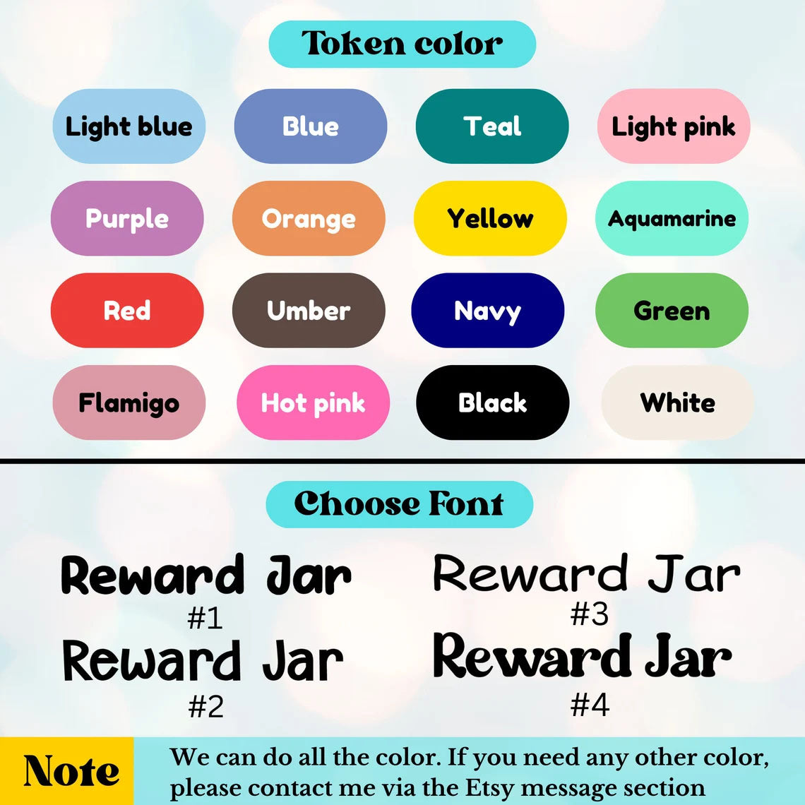 Custom Magnetic Star Reward Jar Classroom Behavior, Personalized Star Tokens Reward Jar