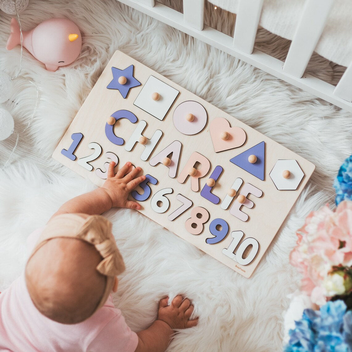 Personalized Wooden Educational Toys, Montessori Toys For Kids