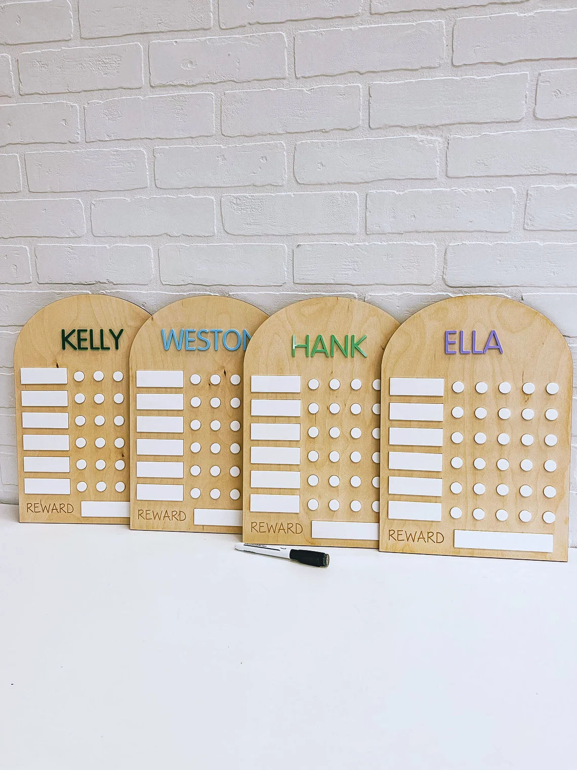 Customized Daily Chore Chart, Allowance Chart for Kids