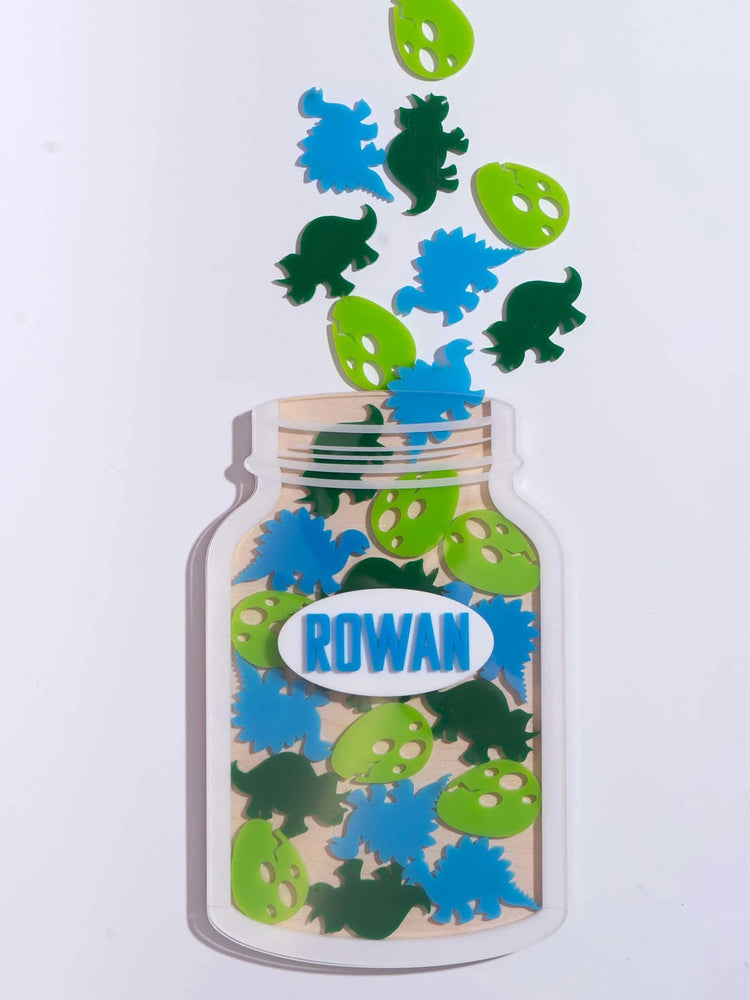 Custom Kids Reward Jar, Small Size, Personalized Token Jar, Star Reward System, Back to School Gift