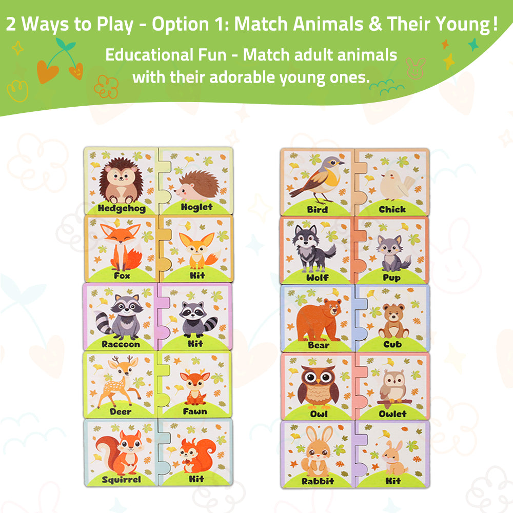 Learning Toys Woodland, Jigsaw Puzzle For Toddler, Educational Toys For Kids, Preschool Learning Activities