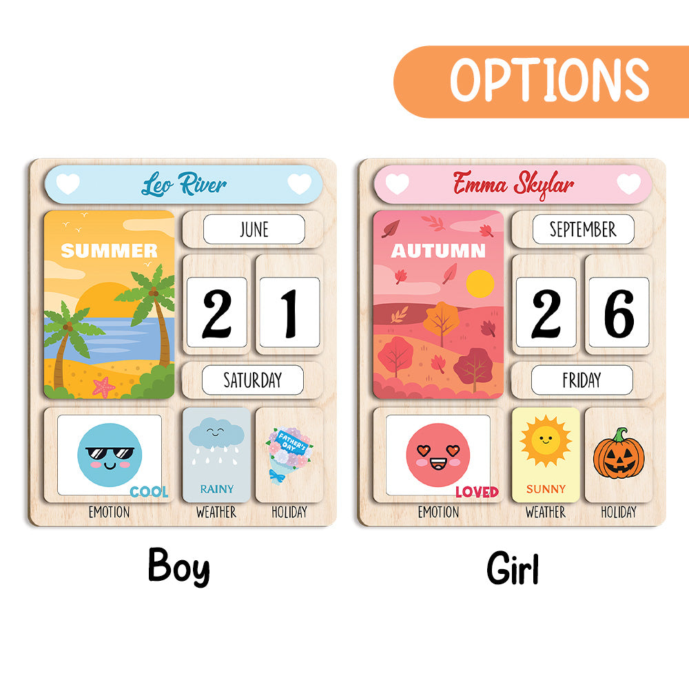 Montessori Teaching Toys For Kids, Months And Days of The Week, Chart Of Chores For Kids, Toddler Routine Chart