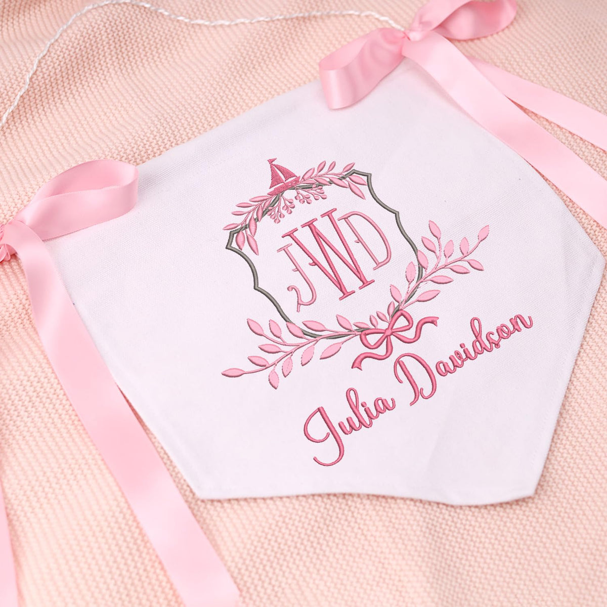 Personalized Baby Annoucement Sign, Baby Hospital Name Sign, Canvas Hanging Pennant Flag Baby Banner, Gift For babys