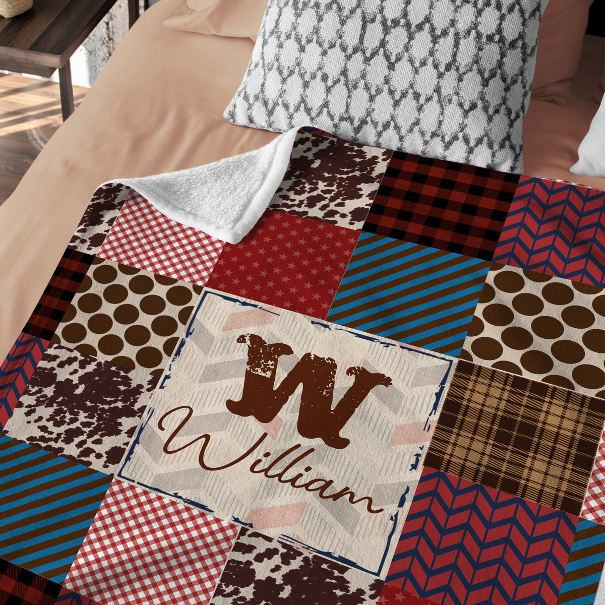 Personalized Baby Blankets for Boys Girls, Baby Boy Stuff, Custom Baby Blankets Name Fleece Blankets for Son Daughter Newborn Infant