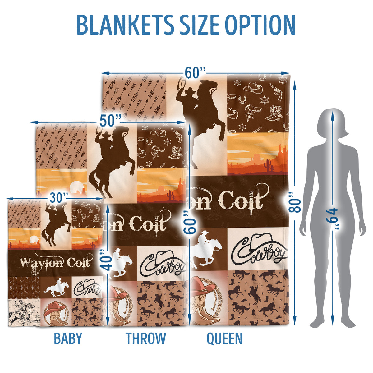 Personalized Baby Blankets for Boys Girls, Baby Boy Stuff, Custom Baby Blankets Name Fleece Blankets for Son Daughter Newborn Infant