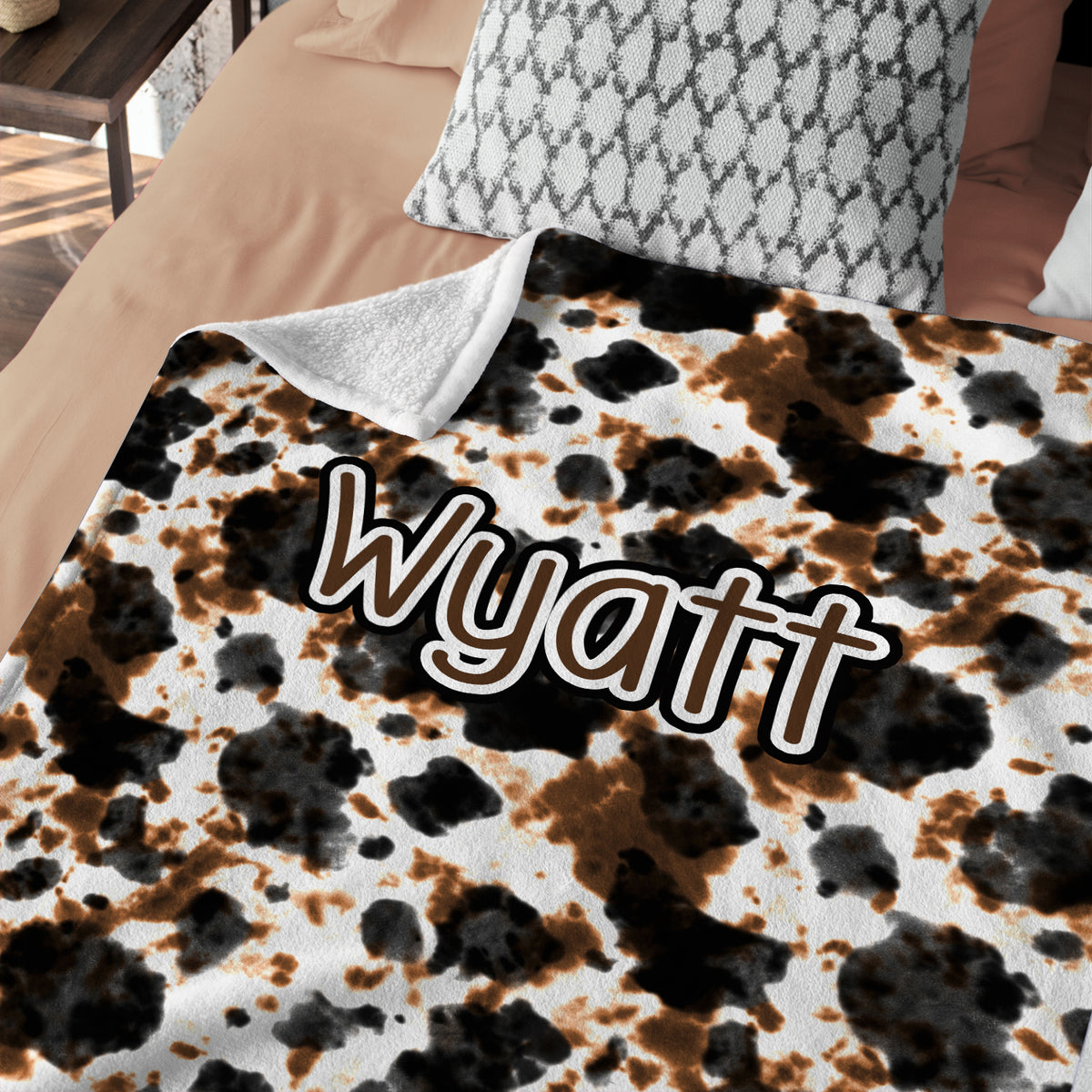 Personalized Baby Blankets for Girls Boys, Baby Boy Stuff, Custom Baby Blankets Name Fleece Blankets for Newborn Infant
