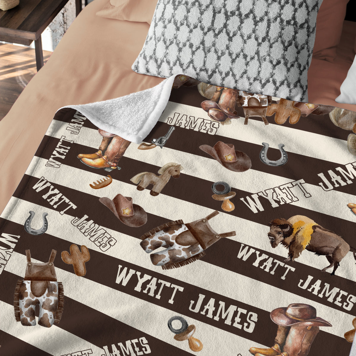 Personalized Baby Blankets for Girls Boys, Baby Stuff, Custom Baby Blankets Name Fleece Blankets for Newborn Infant Son