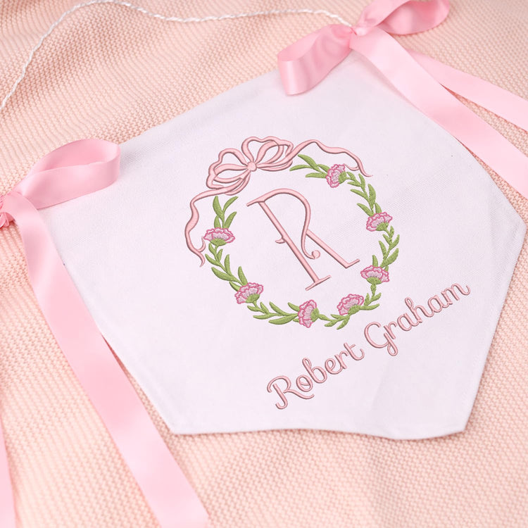 Personalized Baby Flag Annoucement Sign, Baby Hospital Name Sign, Canvas Hanging Pennant Flag Baby Banner, Gift For Babys
