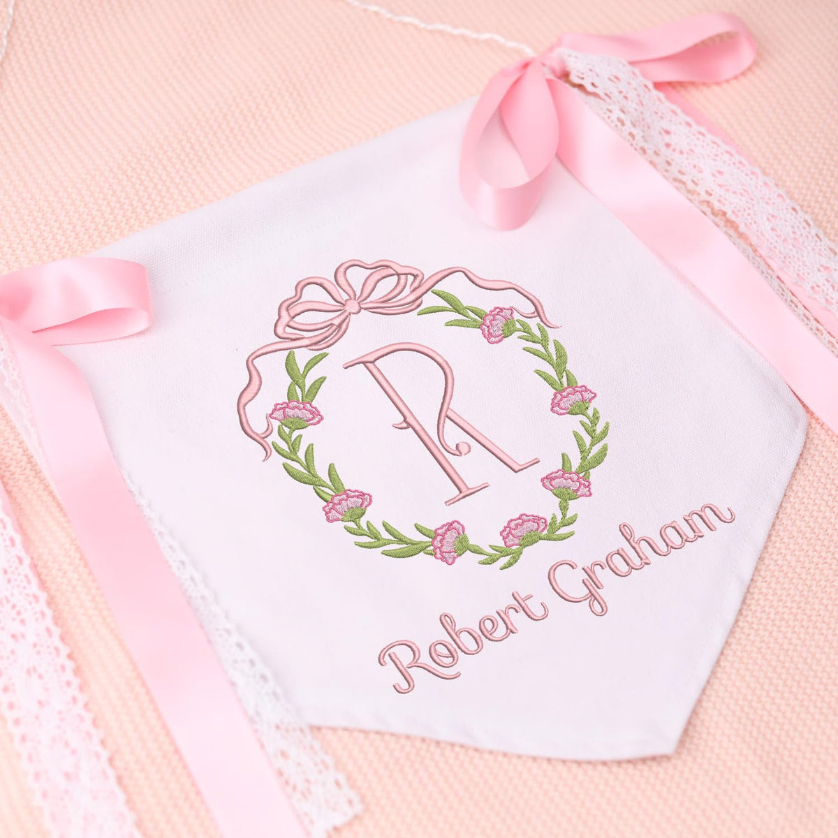 Personalized Baby Flag Annoucement Sign, Baby Hospital Name Sign, Canvas Hanging Pennant Flag Baby Banner, Gift For Babys