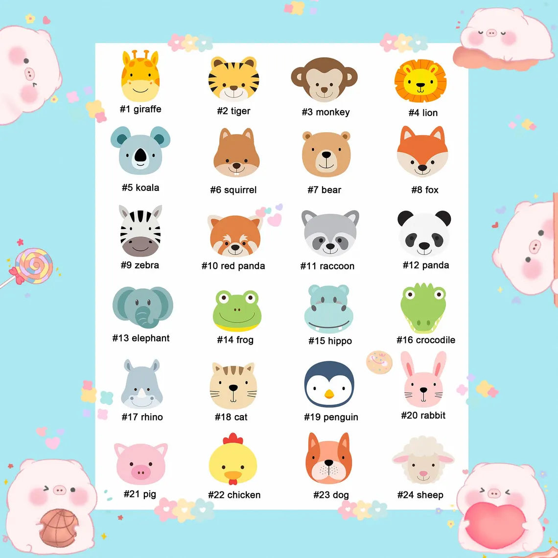 Personalized Jigsaw Name Boards, Birthday Gifts for Kids , Animal Name Puzzles, Children's Day Gifts