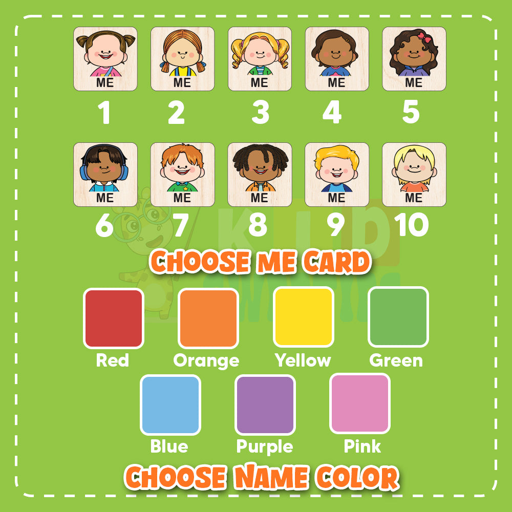 Personalized Wooden Weekly Calendar for Kids, Visual Day of the Week Activities, Weekly Planner, Kids Week's Routine, Daily Routine for Toddler