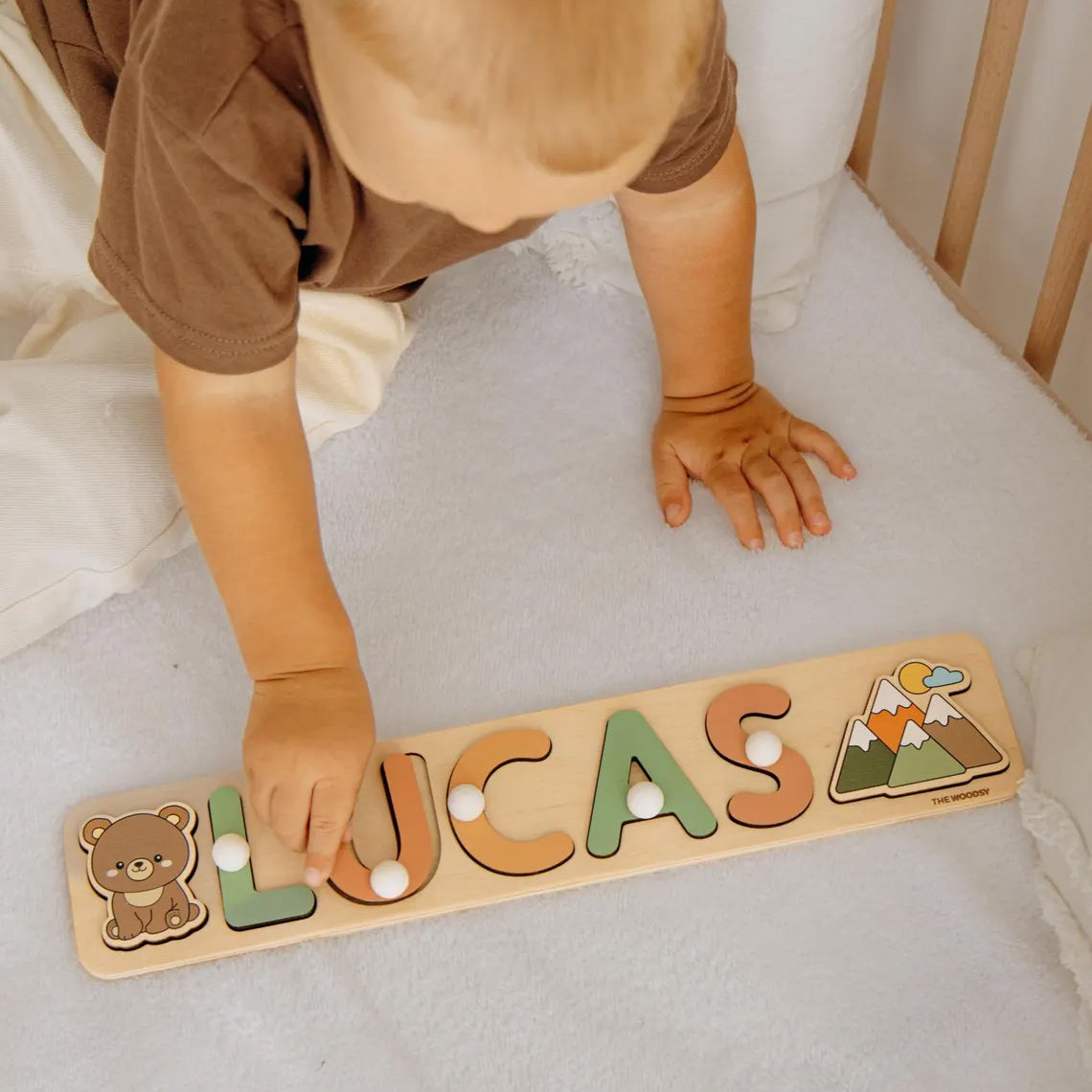 Wooden Name Puzzle. Personalized Name Puzzle. Custom Gifts for Kids, First Birthday Gifts, Wooden Toys for Baby, Toddler Gift