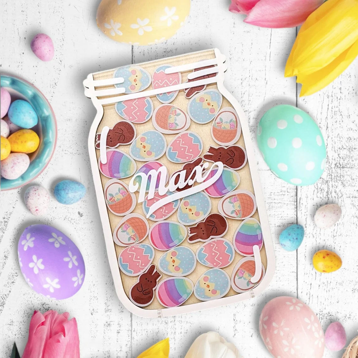 Easter Reward Jar Tokens, Personalized Reward Jar, Reward System