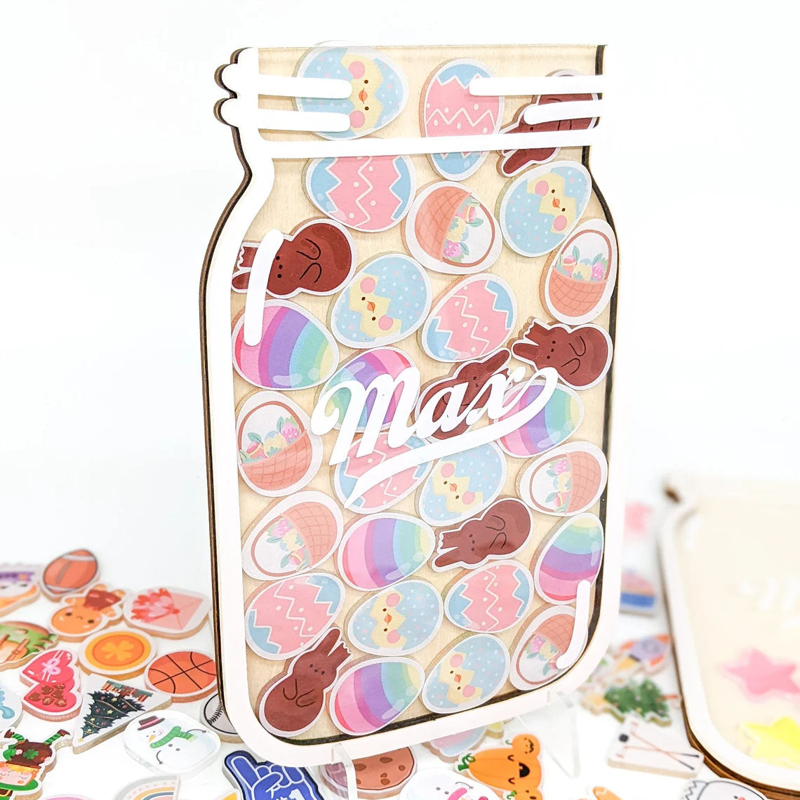Easter Reward Jar Tokens, Personalized Reward Jar, Reward System