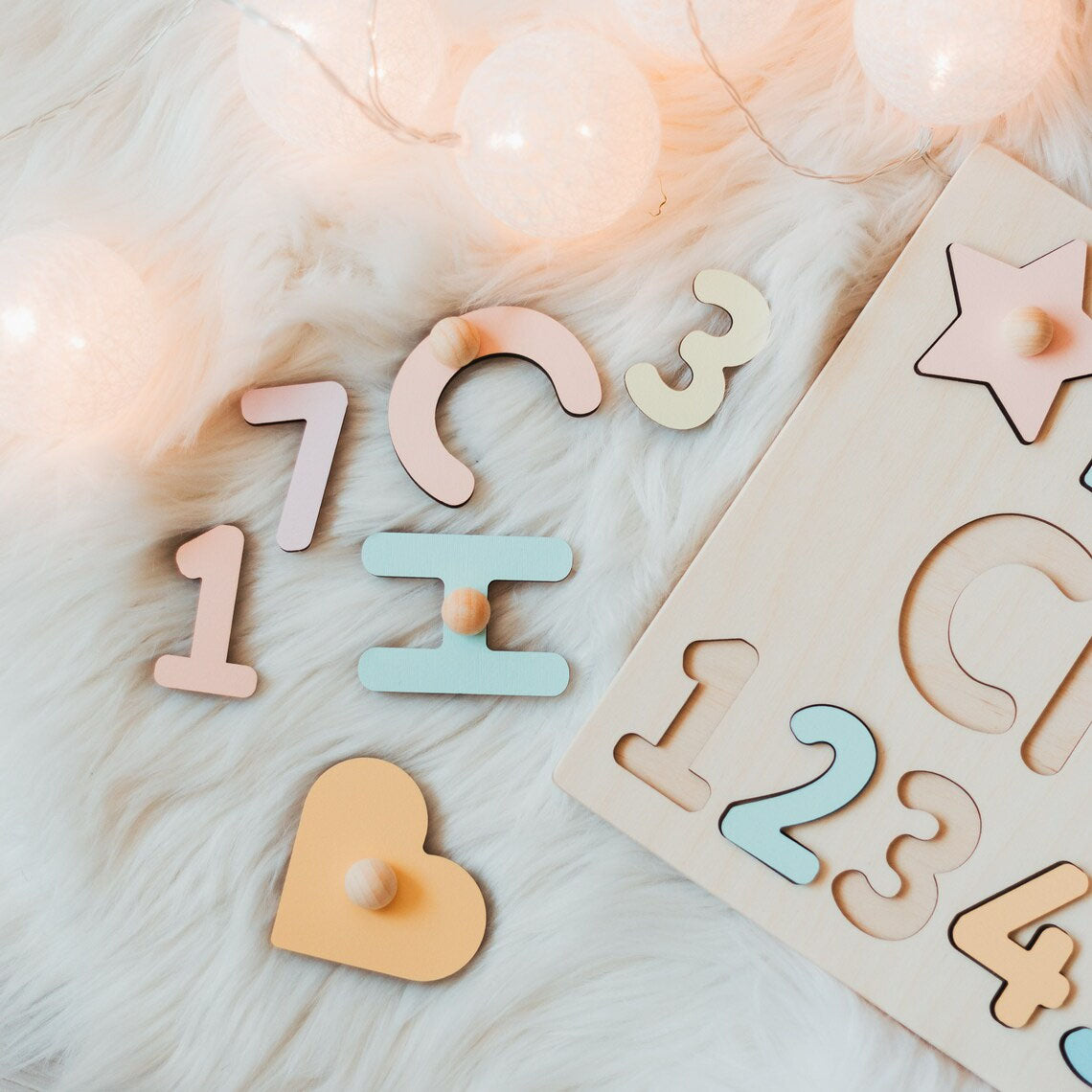 Personalized Wooden Educational Toys, Montessori Toys For Kids