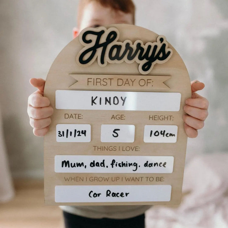 First Day And Last Day of School Sign, Back to School Photo Prop