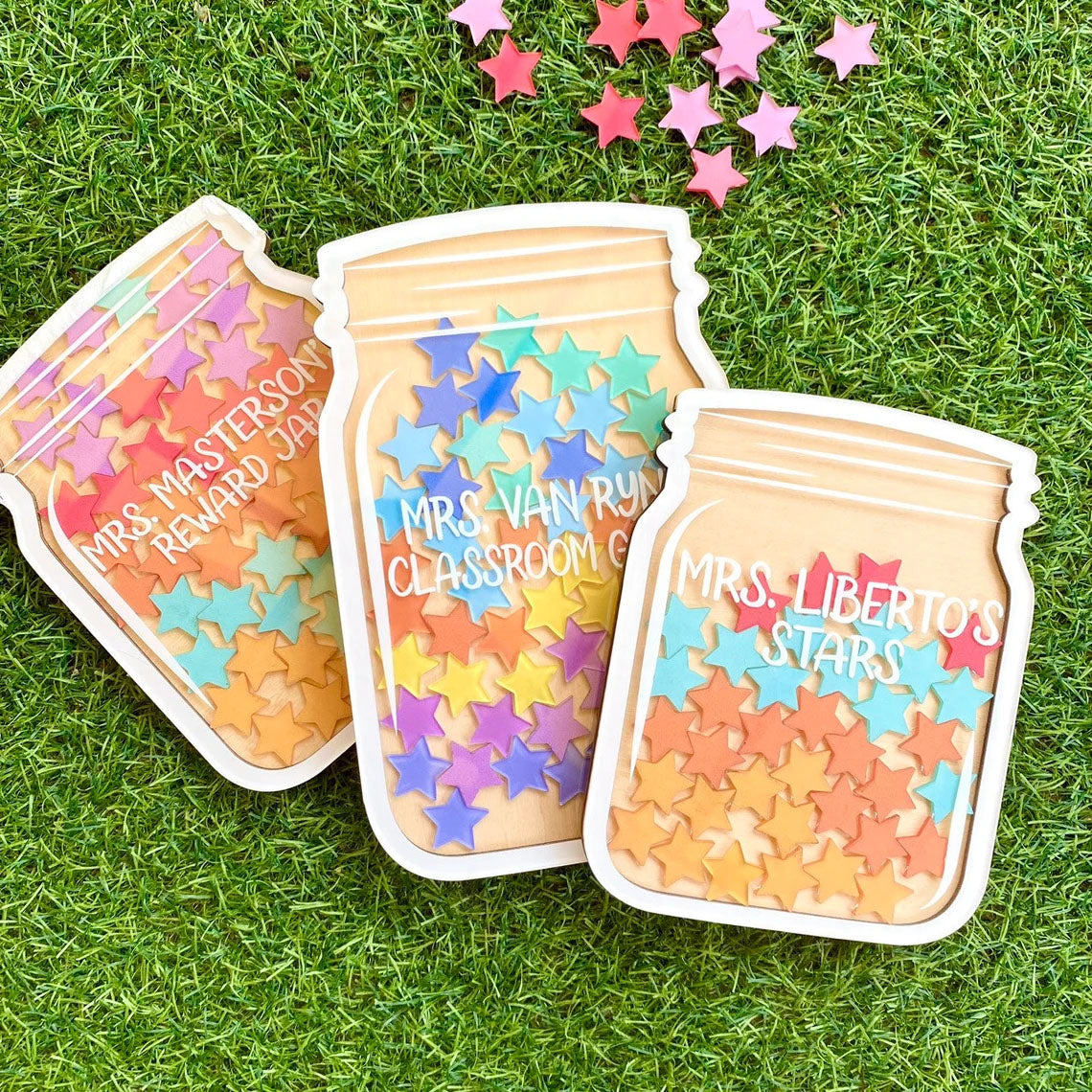 Personalised Reward Jar Gift For Kids, Back To School Gift, Custom Name