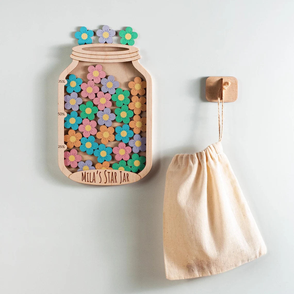 Reward System For Kids Behavior, Kids Reward Jar With Custom Kids Name, Gifts For Kids