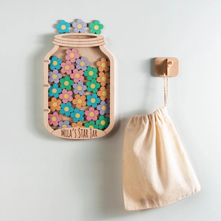 Reward System For Kids Behavior, Kids Reward Jar With Custom Kids Name, Gifts For Kids
