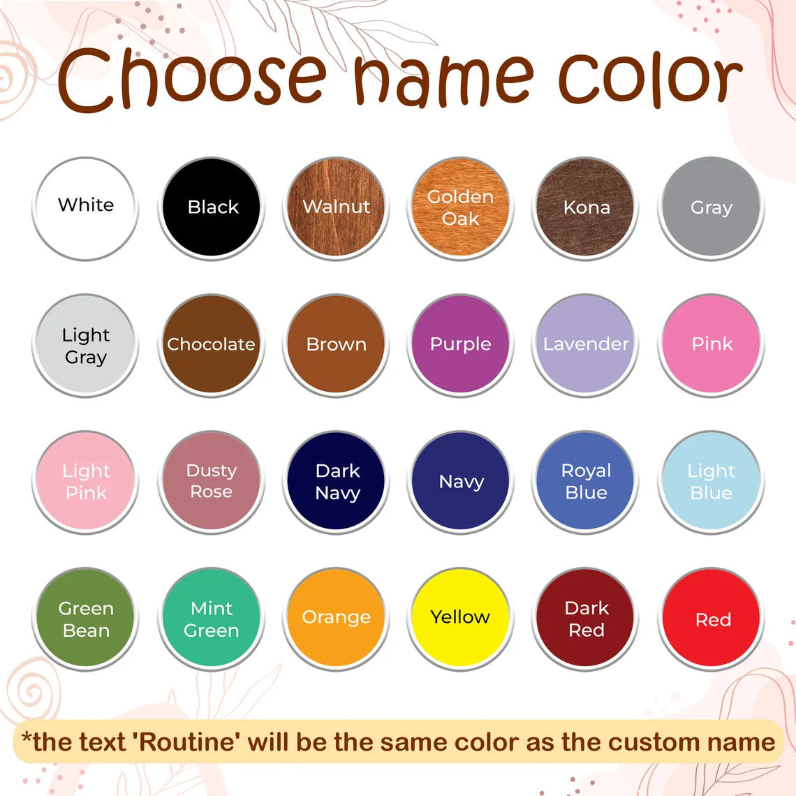 Personalized Chore Chart For Kids, Daily Checklist Custom Name