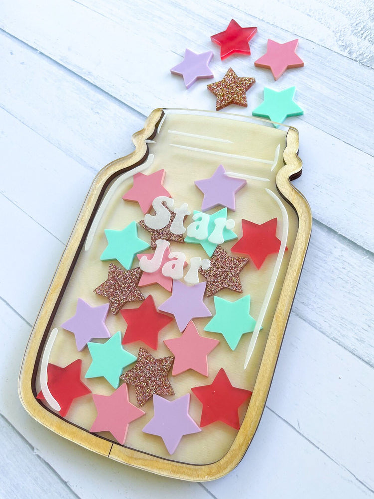 Personalized Kids Reward Jar, Classroom Reward System Custom Name, Font