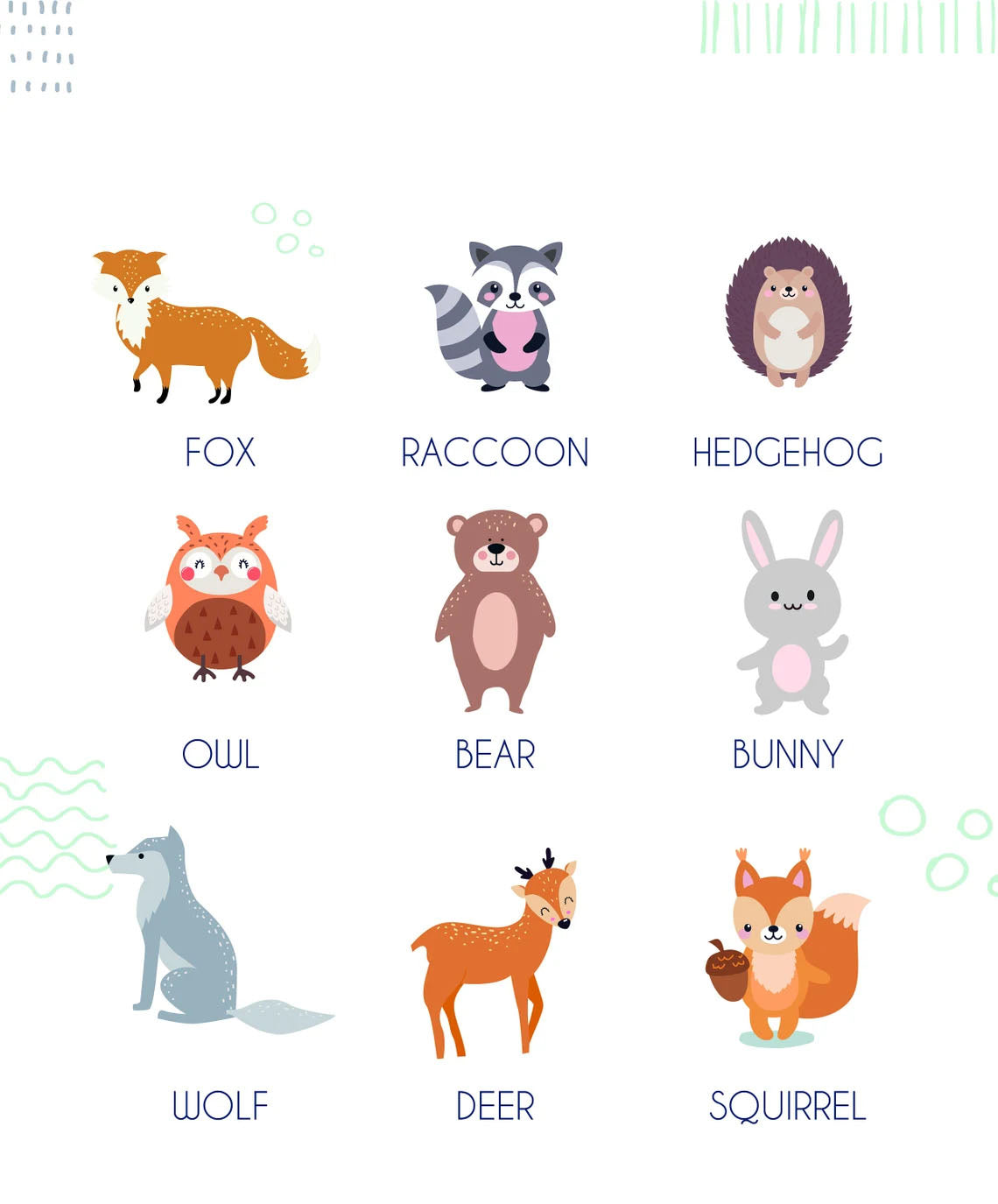 Personalized Baby Busy Board Puzzle, Baby 1st Birthday Gift, Woodland Animals Nursery