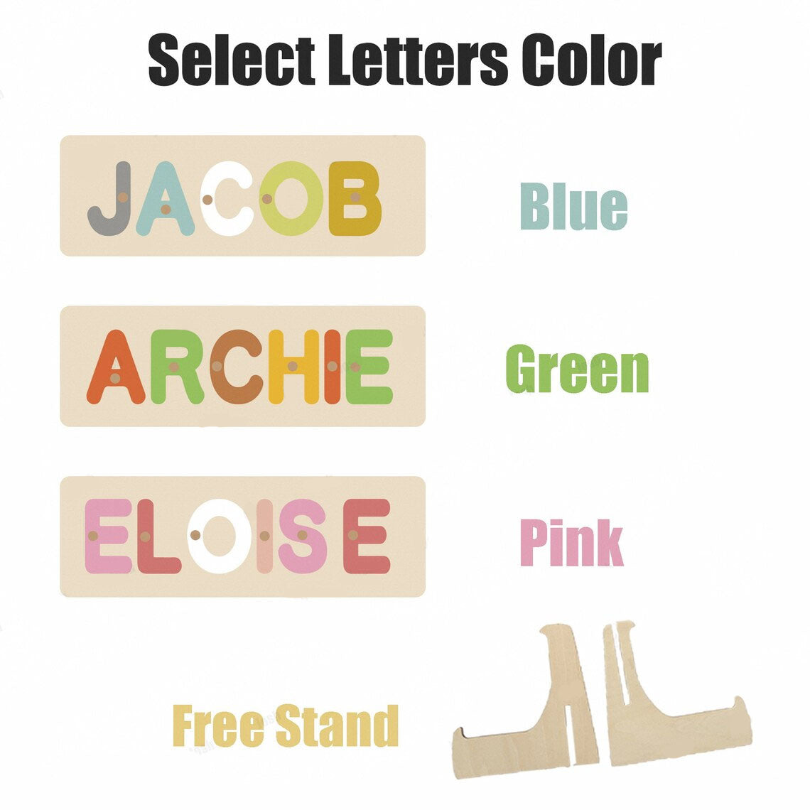 Wooden Puzzles for Toddlers, First Birthday Gift for Girls and Boys, Montessori Toy Board
